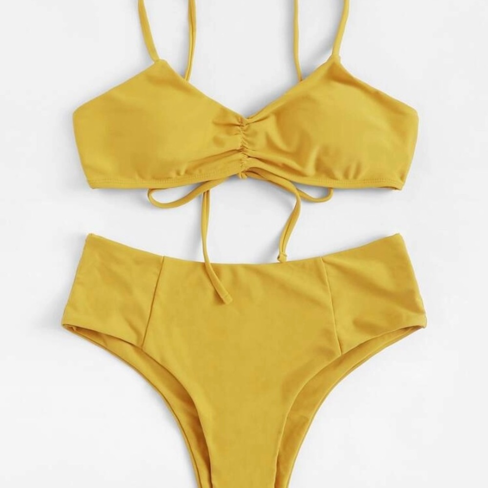 High waist swimsuit